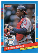 Sandy Alomar Jr. - Cleveland Indians - All-Star (MLB Baseball Card) 1991 Donruss # 51 Mint