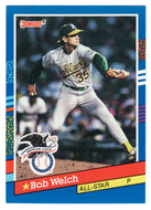 Bob Welch - Oakland Athletics - All-Star (MLB Baseball Card) 1991 Donruss # 54 Mint