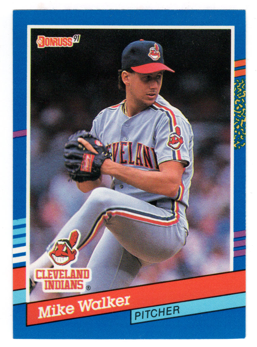 Mike Walker - Cleveland Indians (MLB Baseball Card) 1991 Donruss # 61 Mint