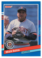 Mark Salas - Detroit Tigers (MLB Baseball Card) 1991 Donruss # 65 Mint