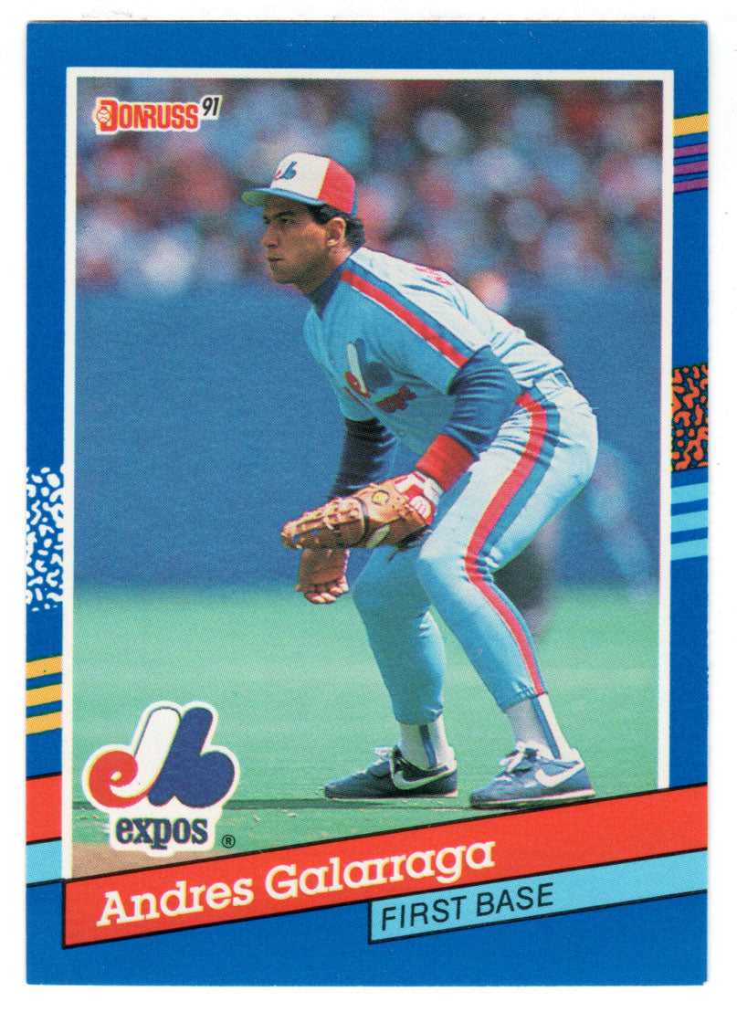 Andres Galarraga - Montreal Expos (MLB Baseball Card) 1991 Donruss # 68 Mint