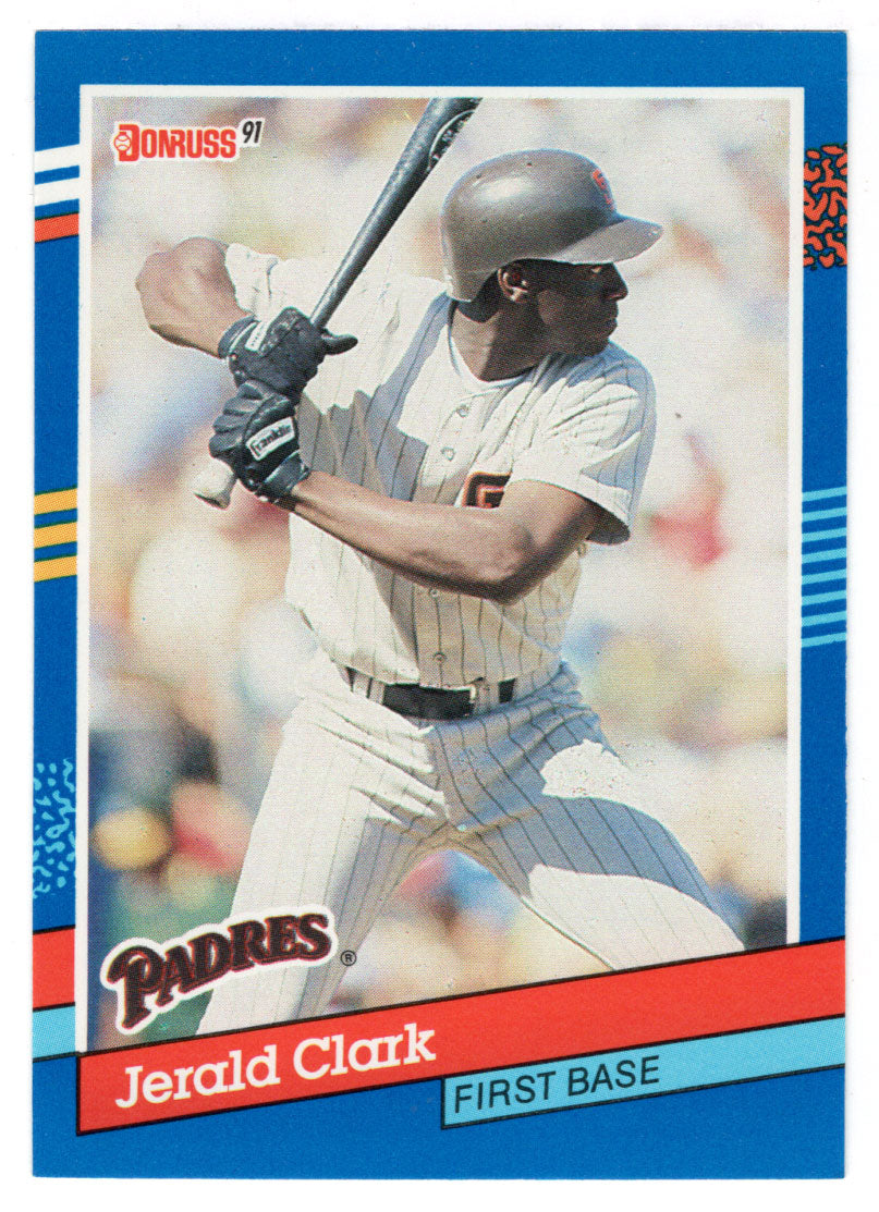Jerald Clark - San Diego Padres (MLB Baseball Card) 1991 Donruss # 74 Mint