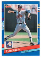John Smoltz - Atlanta Braves (MLB Baseball Card) 1991 Donruss # 75 Mint