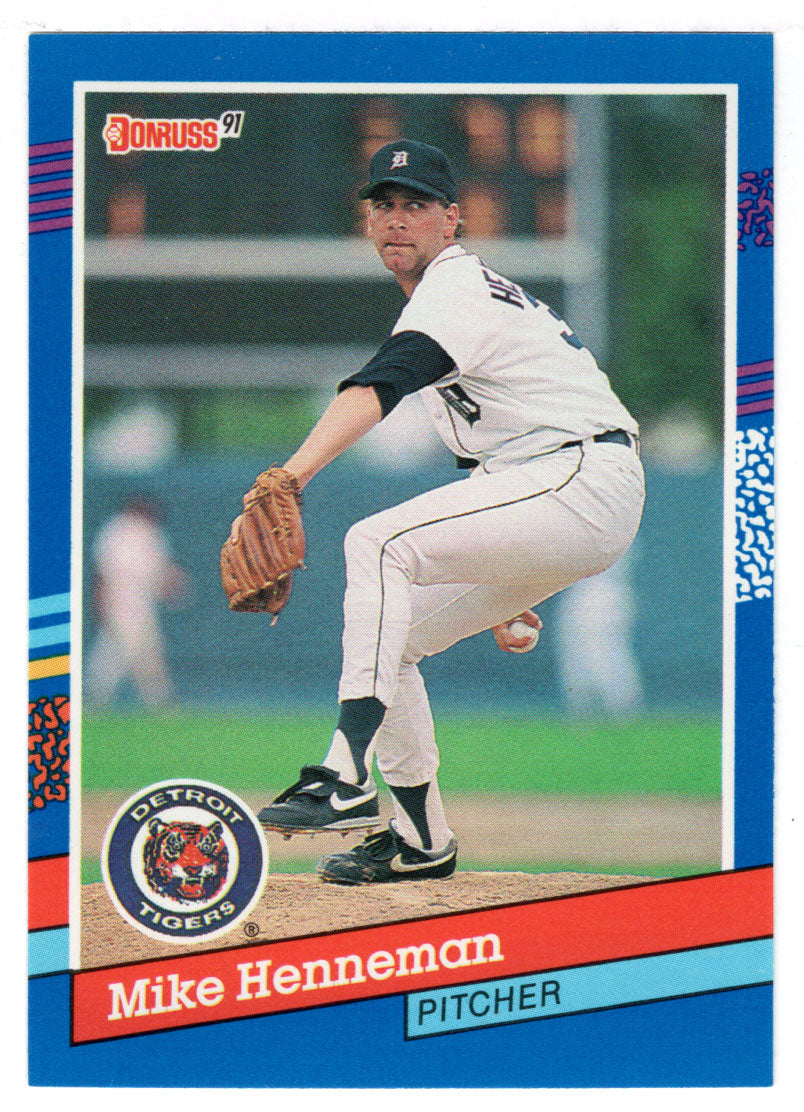 Mike Henneman - Detroit Tigers (MLB Baseball Card) 1991 Donruss # 76 Mint