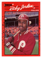 Ricky Jordan - Philadelphia Phillies (MLB Baseball Card) 1990 Donruss # 76 Mint