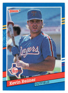 Kevin Reimer - Texas Rangers (MLB Baseball Card) 1991 Donruss # 80 Mint