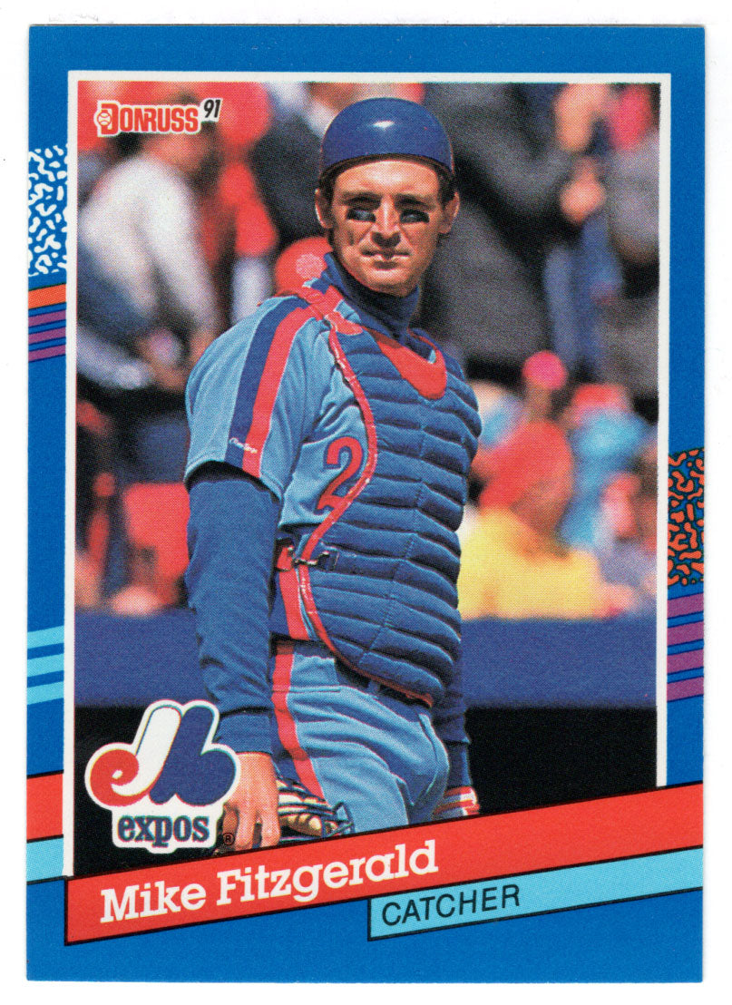 Mike Fitzgerald - Montreal Expos (MLB Baseball Card) 1991 Donruss # 82 Mint
