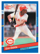 Eric Davis - Cincinnati Reds (MLB Baseball Card) 1991 Donruss # 84 Mint