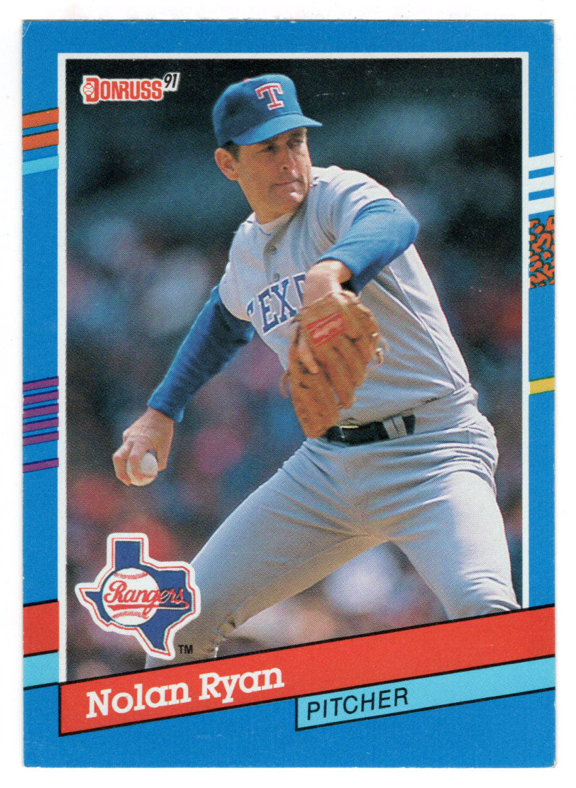 Nolan Ryan - Texas Rangers (MLB Baseball Card) 1991 Donruss # 89 Mint