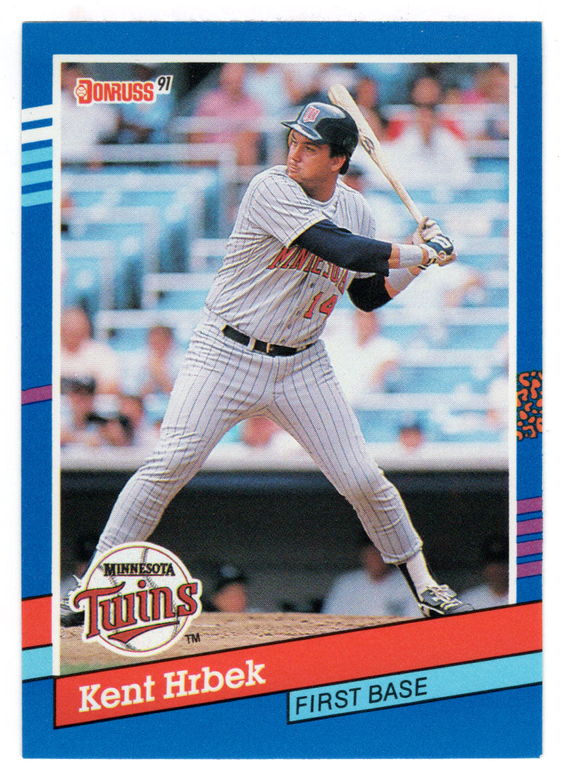 Kent Hrbek - Minnesota Twins (MLB Baseball Card) 1991 Donruss # 95 Mint