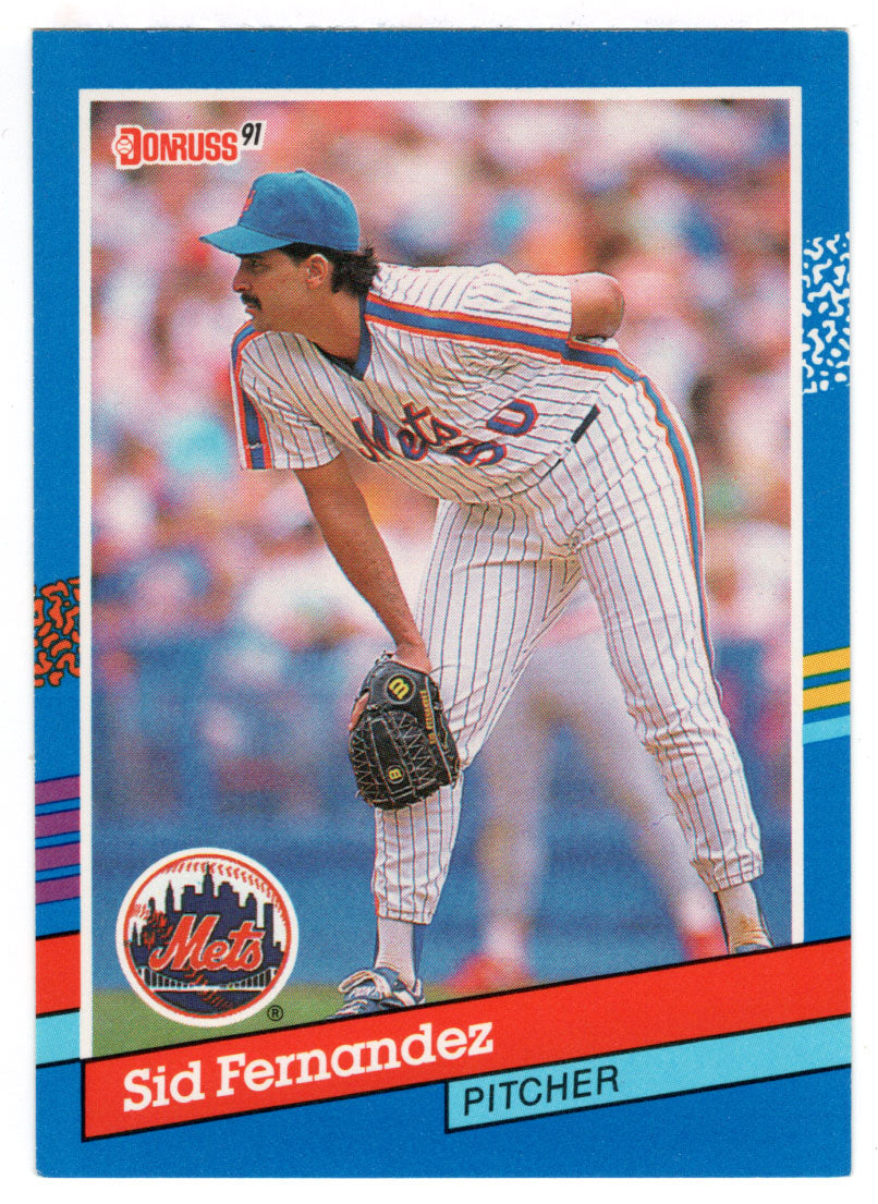 Sid Fernandez - New York Mets (MLB Baseball Card) 1991 Donruss # 97 Mint