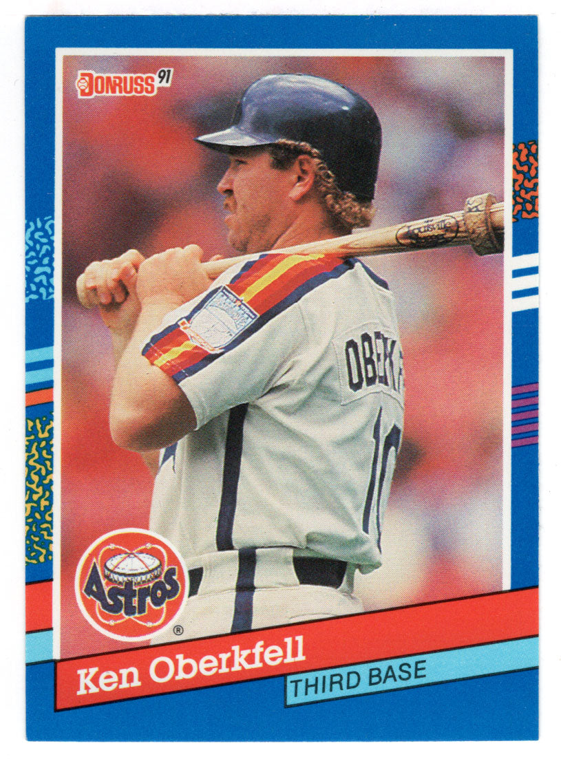 Ken Oberkfell - Houston Astros (MLB Baseball Card) 1991 Donruss # 109 Mint