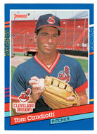 Tom Candiotti - Cleveland Indians (MLB Baseball Card) 1991 Donruss # 115 Mint