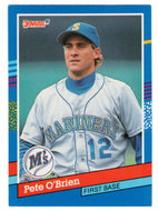 Pete O'Brien - Seattle Mariners (MLB Baseball Card) 1991 Donruss # 119 Mint