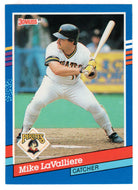 Mike LaValliere - Pittsburgh Pirates (MLB Baseball Card) 1991 Donruss # 121 Mint