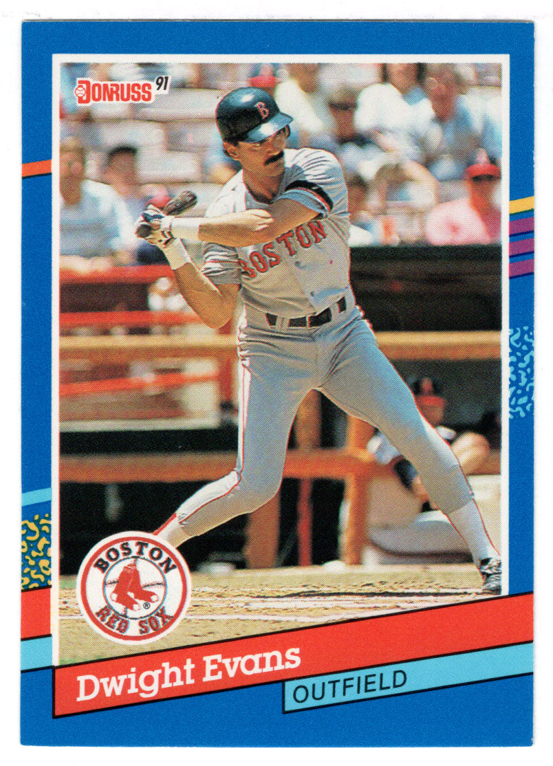 Dwight Evans - Boston Red Sox (MLB Baseball Card) 1991 Donruss # 122 Mint