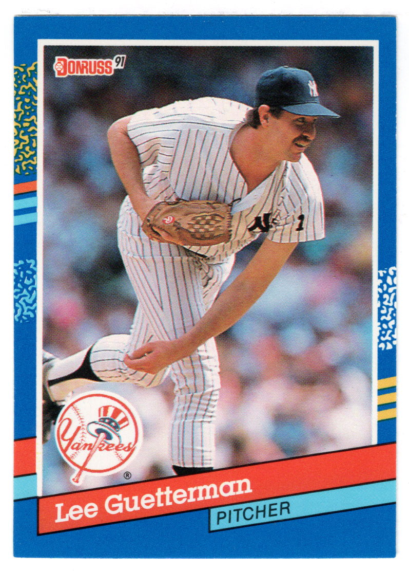 Lee Guetterman - New York Yankees (MLB Baseball Card) 1991 Donruss # 124 Mint