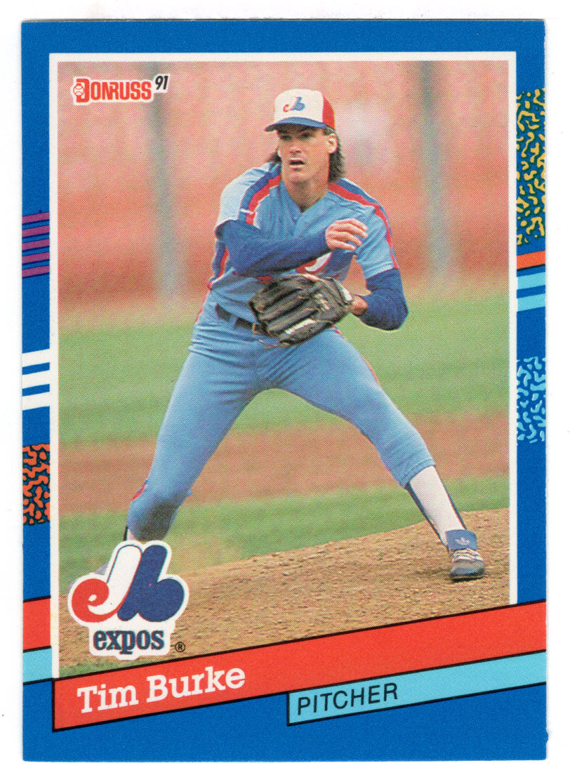 Tim Burke - Montreal Expos (MLB Baseball Card) 1991 Donruss # 125 Mint