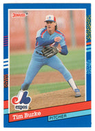 Tim Burke - Montreal Expos (MLB Baseball Card) 1991 Donruss # 125 Mint