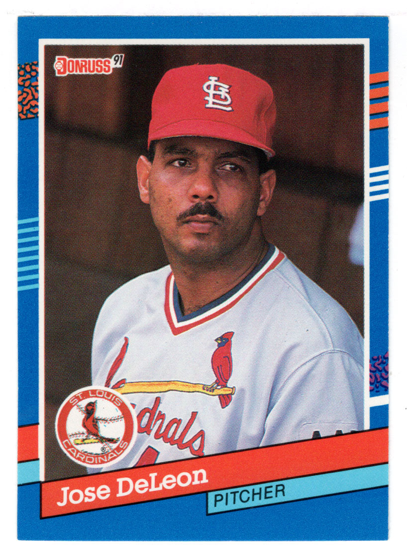 Jose Deleon - St. Louis Cardinals (MLB Baseball Card) 1991 Donruss # 128 Mint