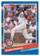 Andre Dawson - Chicago Cubs (MLB Baseball Card) 1991 Donruss # 129 Mint