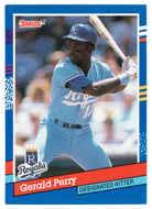 Gerald Perry - Kansas City Royals (MLB Baseball Card) 1991 Donruss # 130 Mint