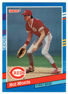 Hal Morris - Cincinnati Reds (MLB Baseball Card) 1991 Donruss # 141 Mint