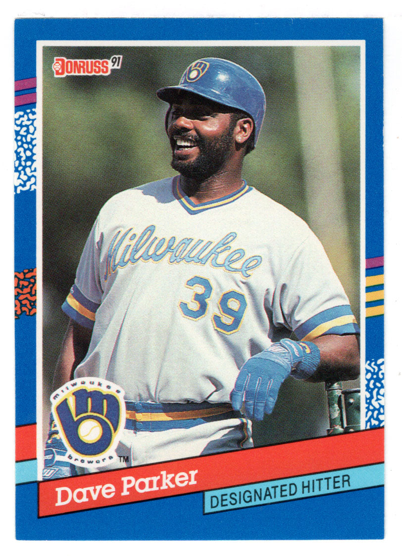 Dave Parker - Milwaukee Brewers (MLB Baseball Card) 1991 Donruss # 142 Mint