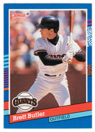 Brett Butler - San Francisco Giants (MLB Baseball Card) 1991 Donruss # 143 Mint