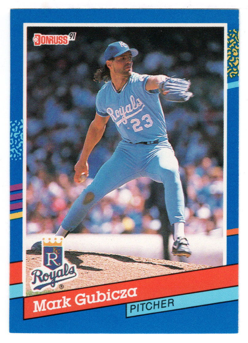 Mark Gubicza - Kansas City Royals (MLB Baseball Card) 1991 Donruss # 145 Mint