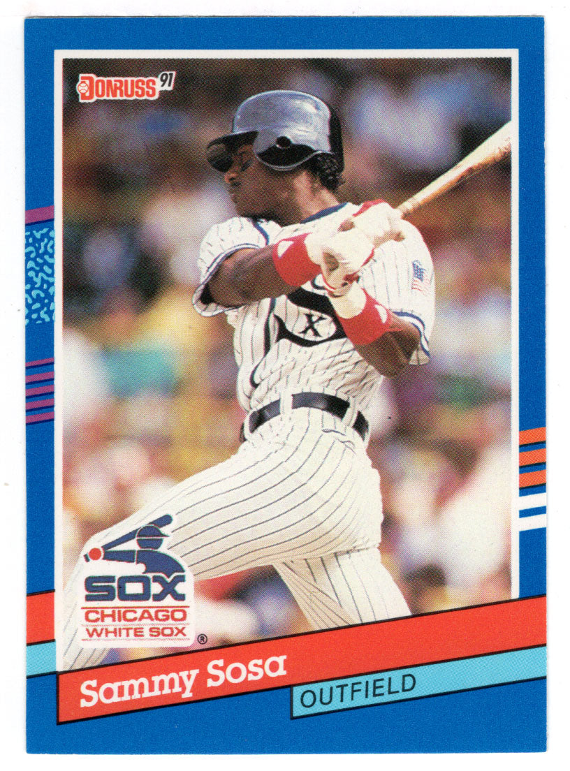 Sammy Sosa - Chicago White Sox (MLB Baseball Card) 1991 Donruss # 147 Mint