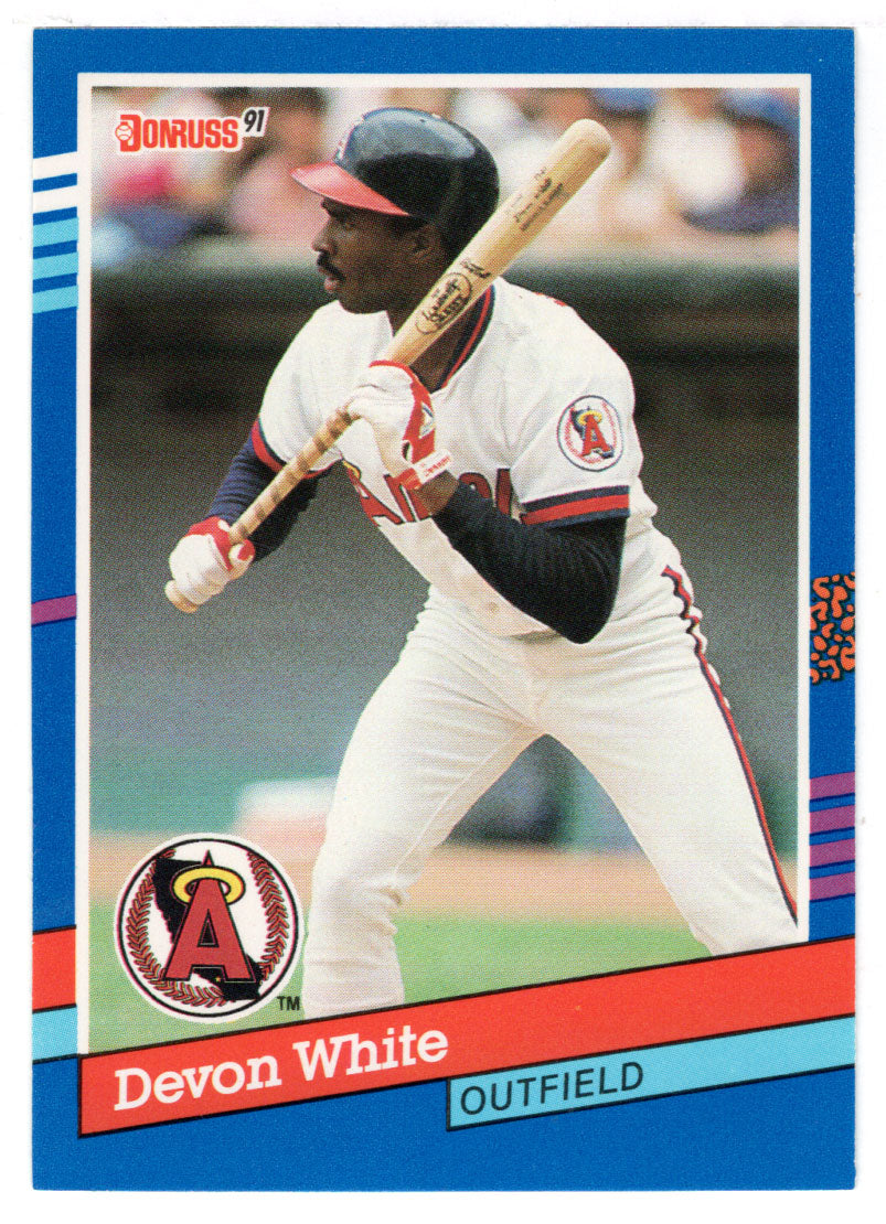 Devon White - California Angels (MLB Baseball Card) 1991 Donruss # 150 Mint