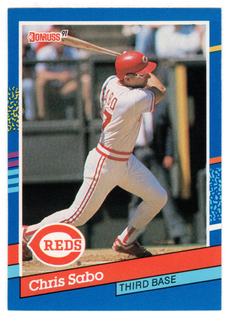 Chris Sabo - Cincinnati Reds (MLB Baseball Card) 1991 Donruss # 153 Mint