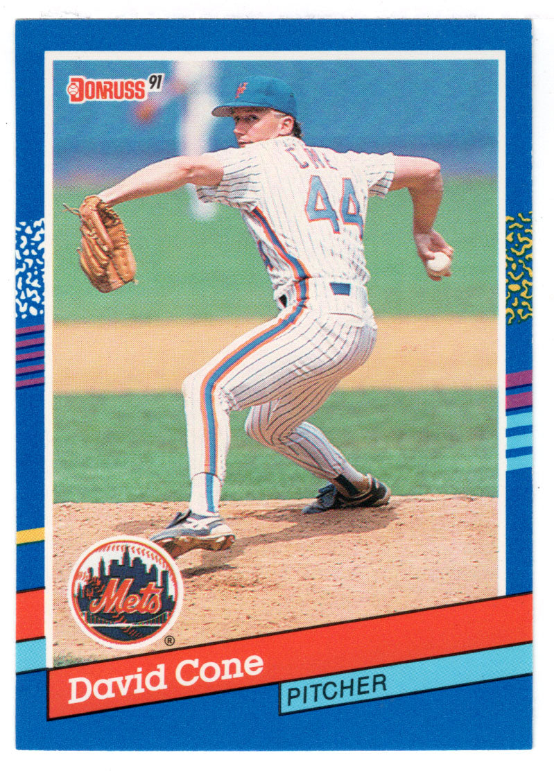 David Cone - New York Mets (MLB Baseball Card) 1991 Donruss # 154 Mint