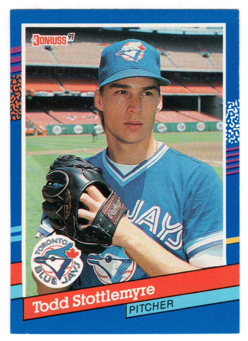 Todd Stottlemyre - Toronto Blue Jays (MLB Baseball Card) 1991 Donruss # 155 Mint