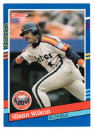 Glenn Wilson - Houston Astros (MLB Baseball Card) 1991 Donruss # 156 Mint