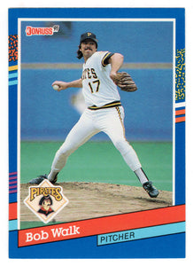 Bob Walk - Pittsburgh Pirates (MLB Baseball Card) 1991 Donruss # 157 Mint