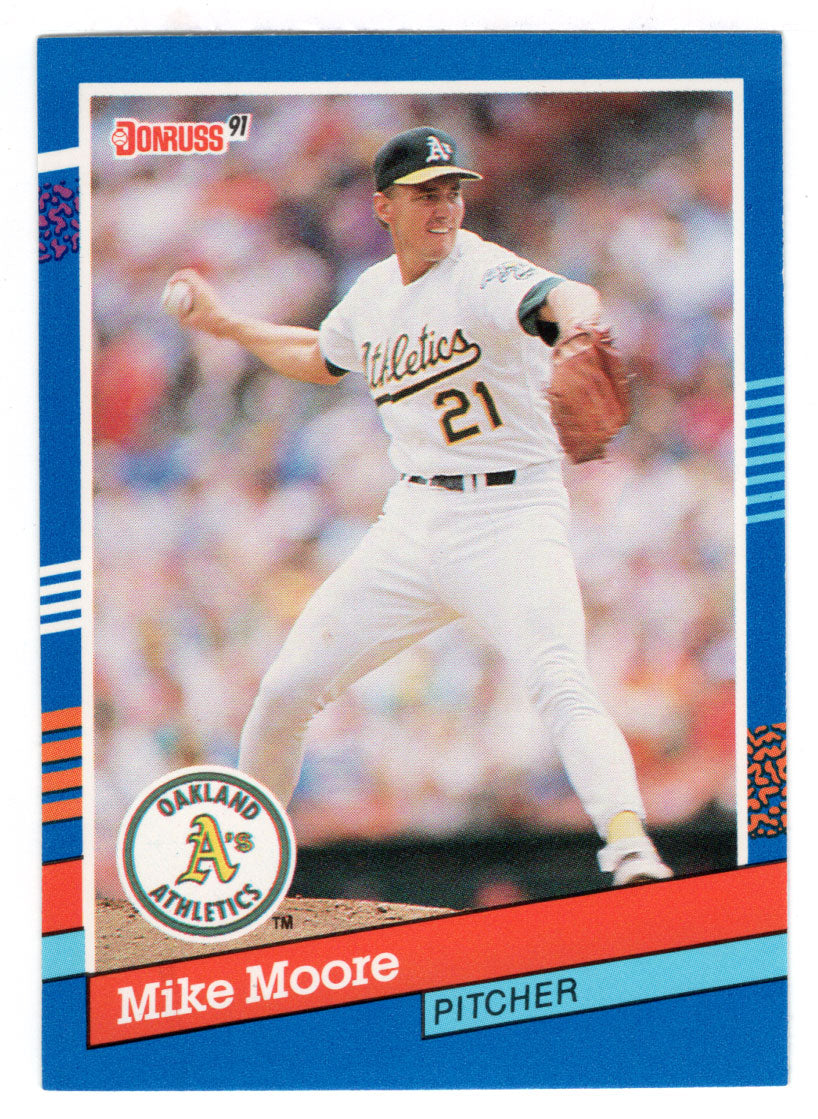 Mike Moore - Oakland Athletics (MLB Baseball Card) 1991 Donruss # 161 Mint