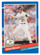 Mike Moore - Oakland Athletics (MLB Baseball Card) 1991 Donruss # 161 Mint