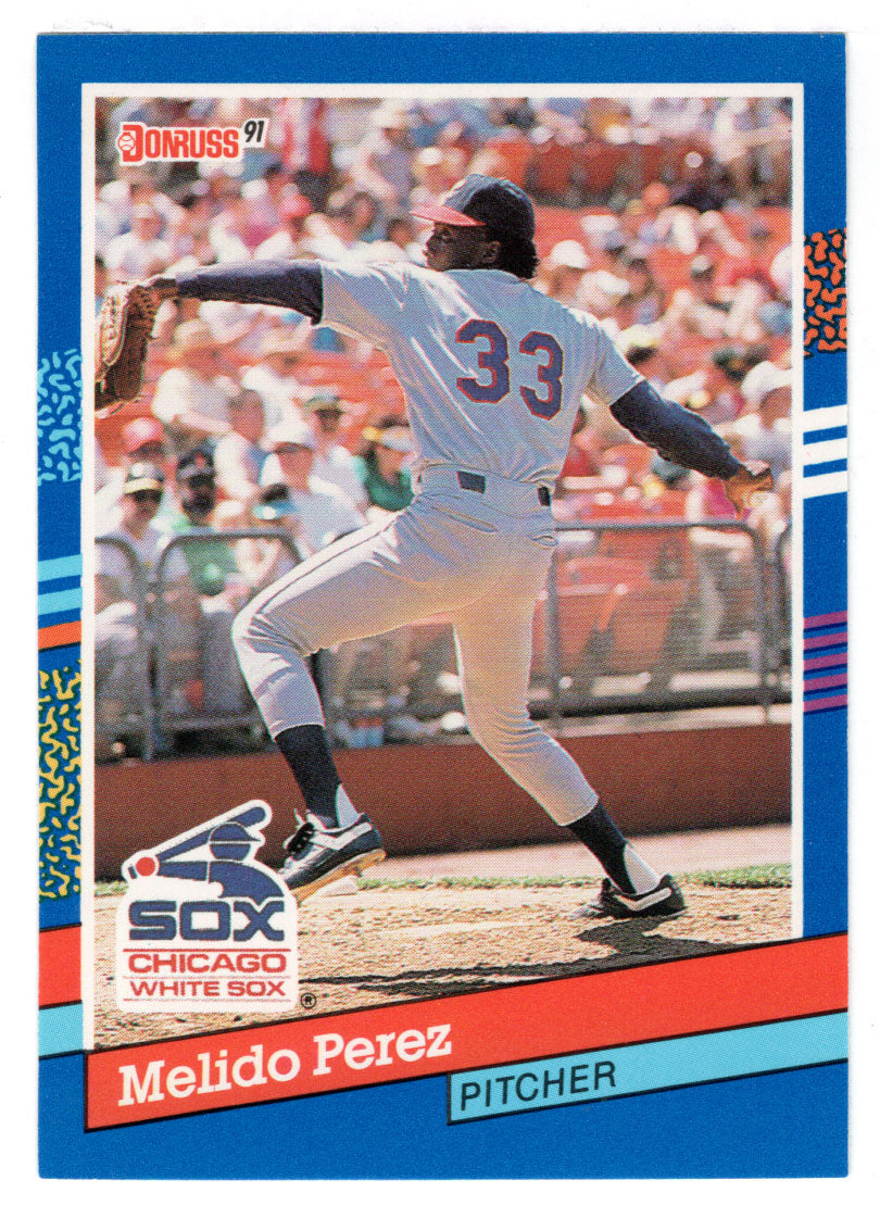 Melido Perez - Chicago White Sox (MLB Baseball Card) 1991 Donruss # 164 Mint