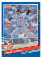 Jesse Orosco - Cleveland Indians (MLB Baseball Card) 1991 Donruss # 171 Mint