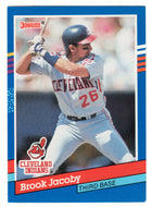 Brook Jacoby - Cleveland Indians (MLB Baseball Card) 1991 Donruss # 176 Mint