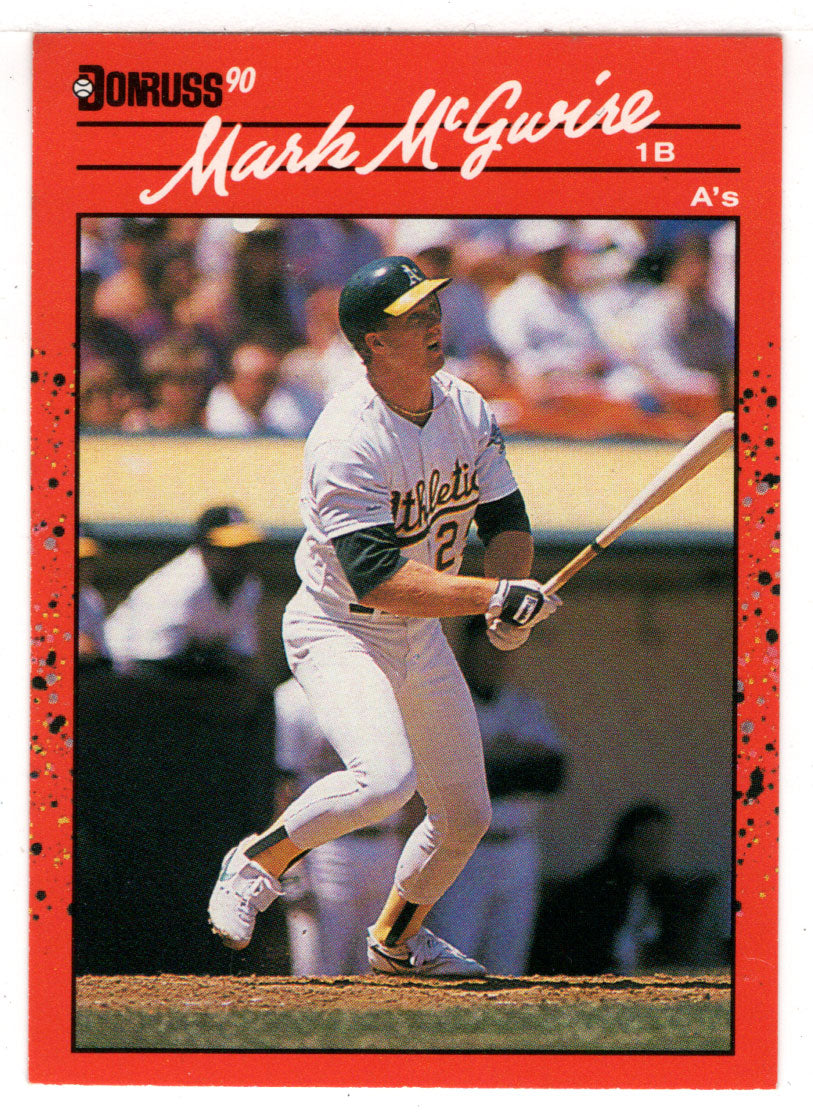 Mark McGwire - Oakland Athletics (MLB Baseball Card) 1990 Donruss # 185 Mint