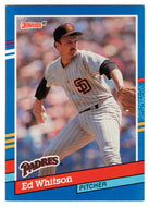 Ed Whitson - San Diego Padres (MLB Baseball Card) 1991 Donruss # 186 Mint