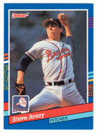 Steve Avery - Atlanta Braves (MLB Baseball Card) 1991 Donruss # 187 Mint