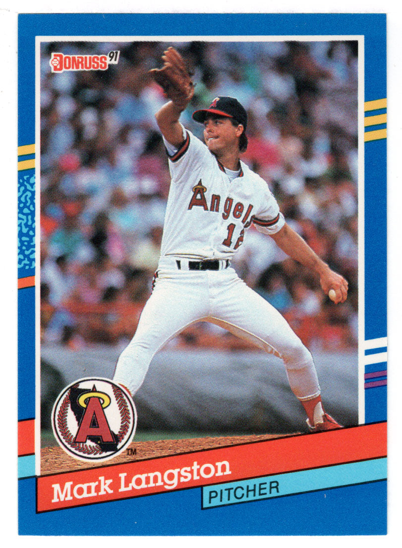 Mark Langston - California Angels (MLB Baseball Card) 1991 Donruss # 190 Mint