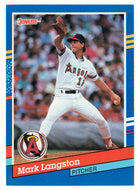Mark Langston - California Angels (MLB Baseball Card) 1991 Donruss # 190 Mint