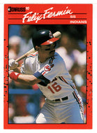 Felix Fermin - Cleveland Indians (MLB Baseball Card) 1990 Donruss # 191 Mint