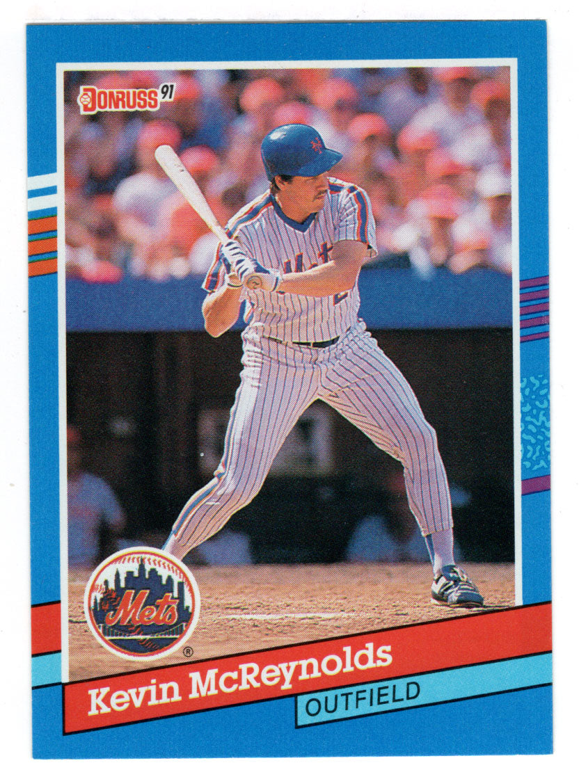 Kevin McReynolds - New York Mets (MLB Baseball Card) 1991 Donruss # 191 Mint