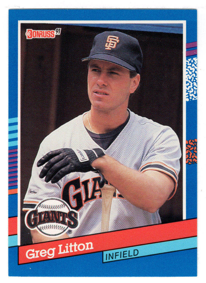 Greg Litton - San Francisco Giants (MLB Baseball Card) 1991 Donruss # 198 Mint